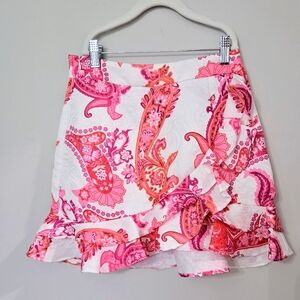 Pink Ruffled Skirt